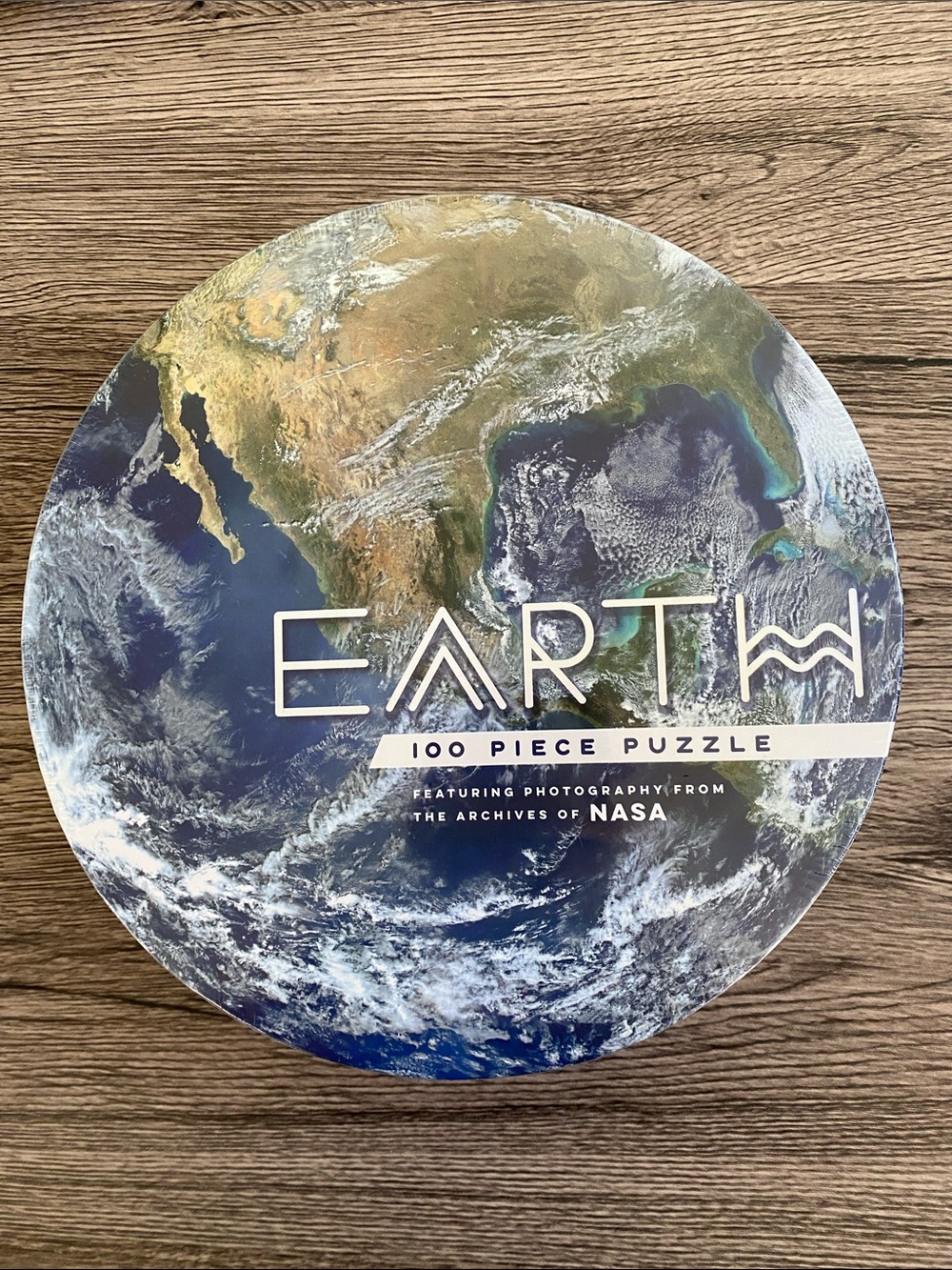 Earth Round Puzzle Nasa 100 Piece NWT Sealed